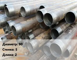 Труба обсадная 90 s=5 L=2 нпвх